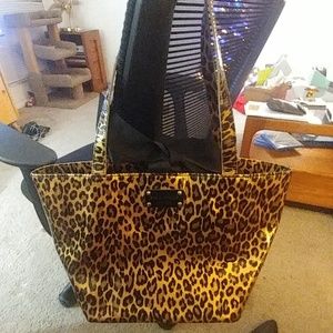 Kate Spade Patent Leopard Tote